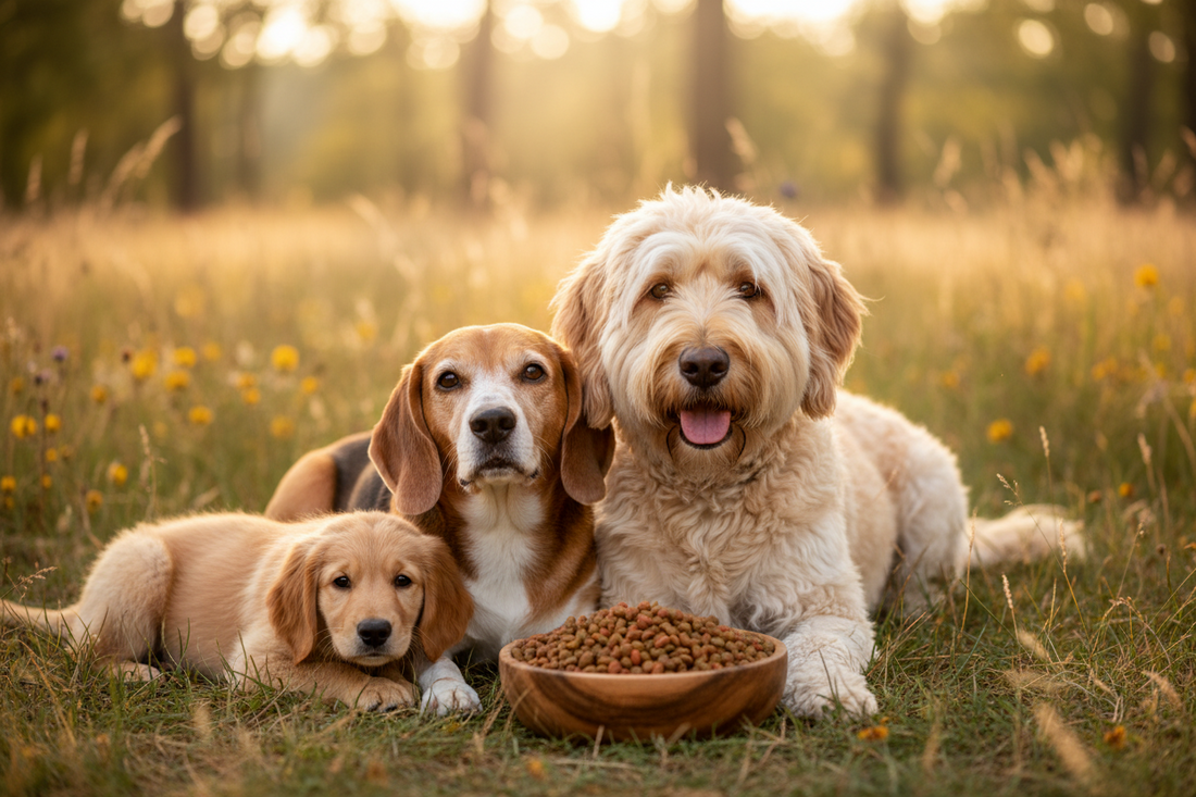 Welpen, Adult, Senior – braucht dein Hund wirklich verschiedenes Futter? Der große Zutatenvergleich