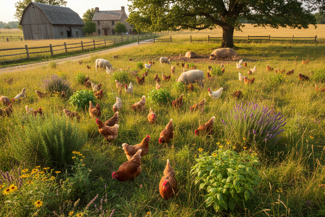 Vital Plus für Hoftiere – natürliche Unterstützung für Hühner, Enten & Co.