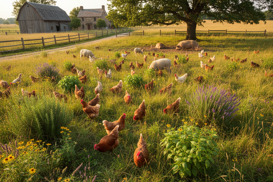 Vital Plus für Hoftiere – natürliche Unterstützung für Hühner, Enten & Co.