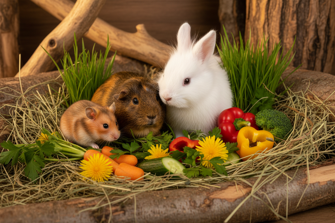 Artgerechtes Nagerfutter – was Hamster, Meerschweinchen & Co. wirklich brauchen