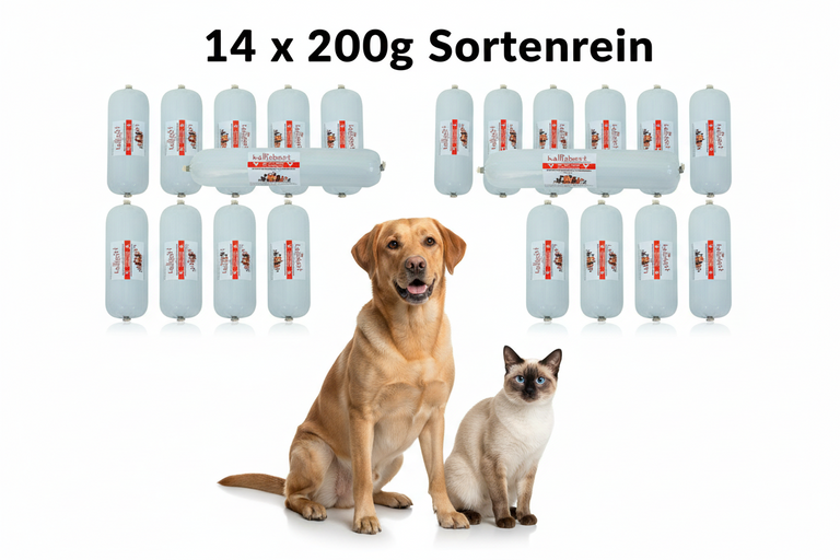 Die Tolle Rolle Huhn pur – Nassfutter, BARF & Leckerli für Hunde | Kallisbest