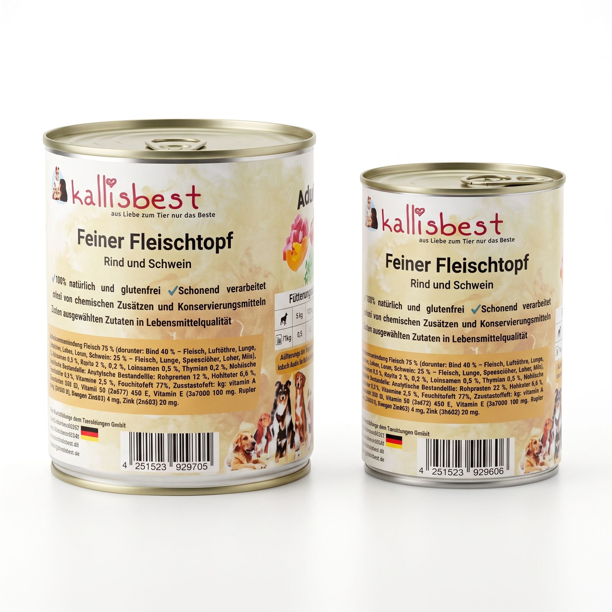 Feiner Fleischtopf Schwein und Rind, glutenfrei