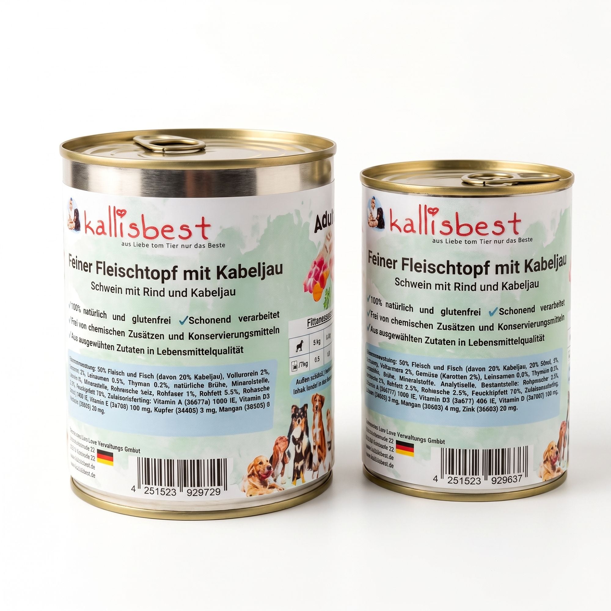 Feiner Fleischtopf - Kabeljau mit Rind und Schwein, glutenfrei