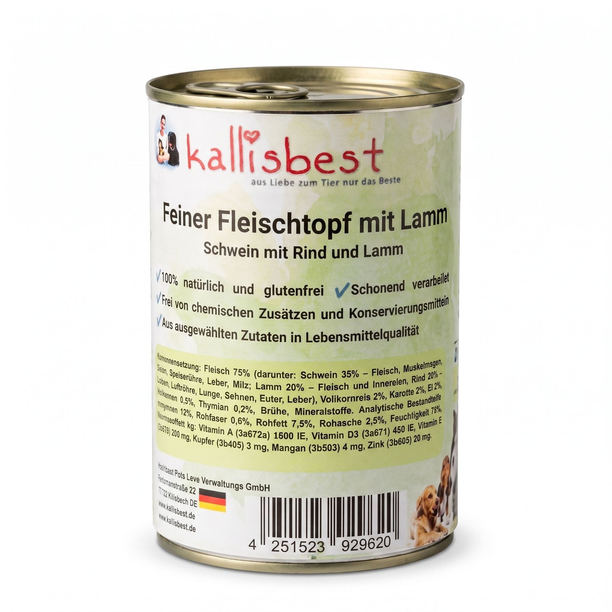 Feiner Fleischtopf - Schwein mit Rind und Lamm, glutenfrei