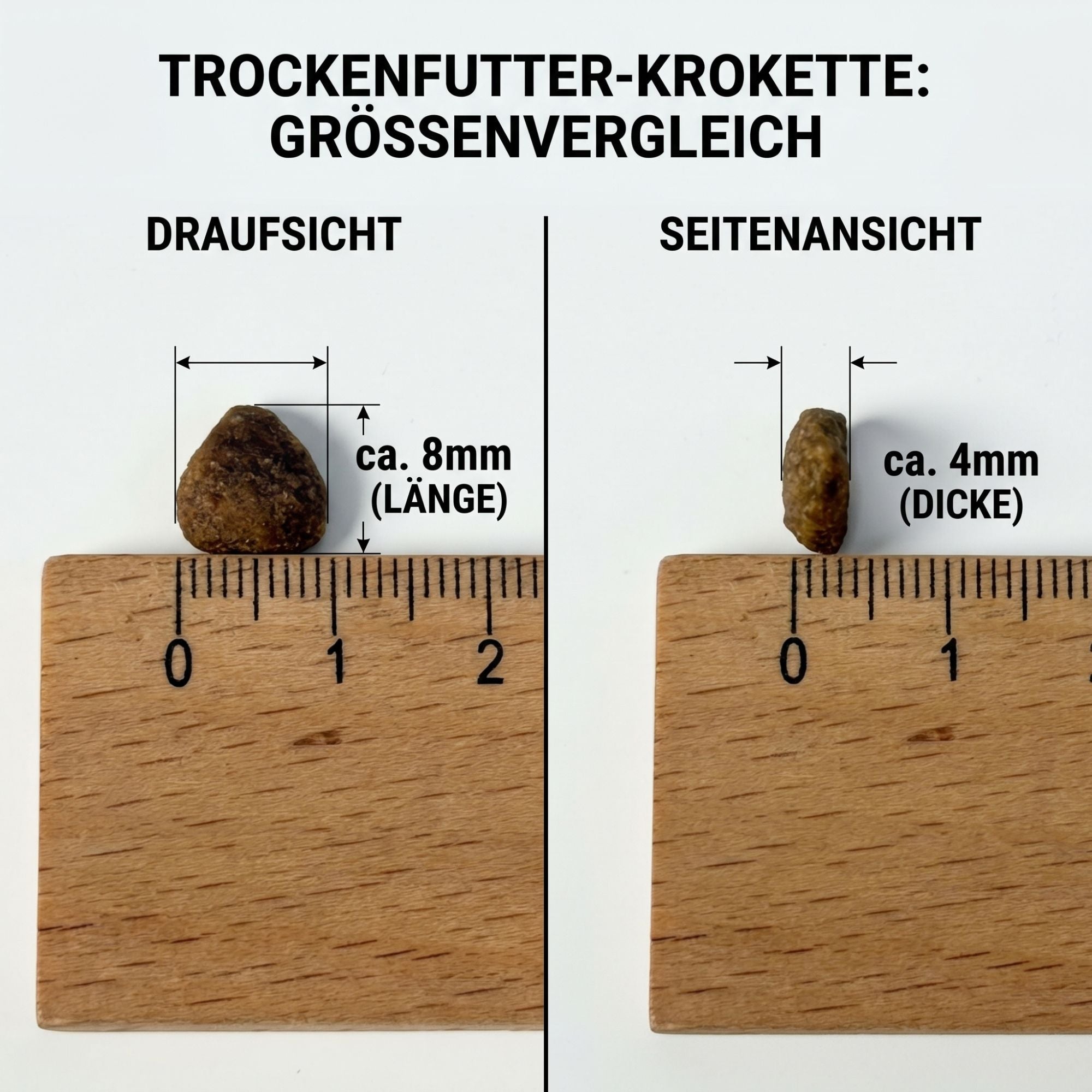 Geflügel mit Reis Adult mini Kroketten für Mini/ kleine Rassen