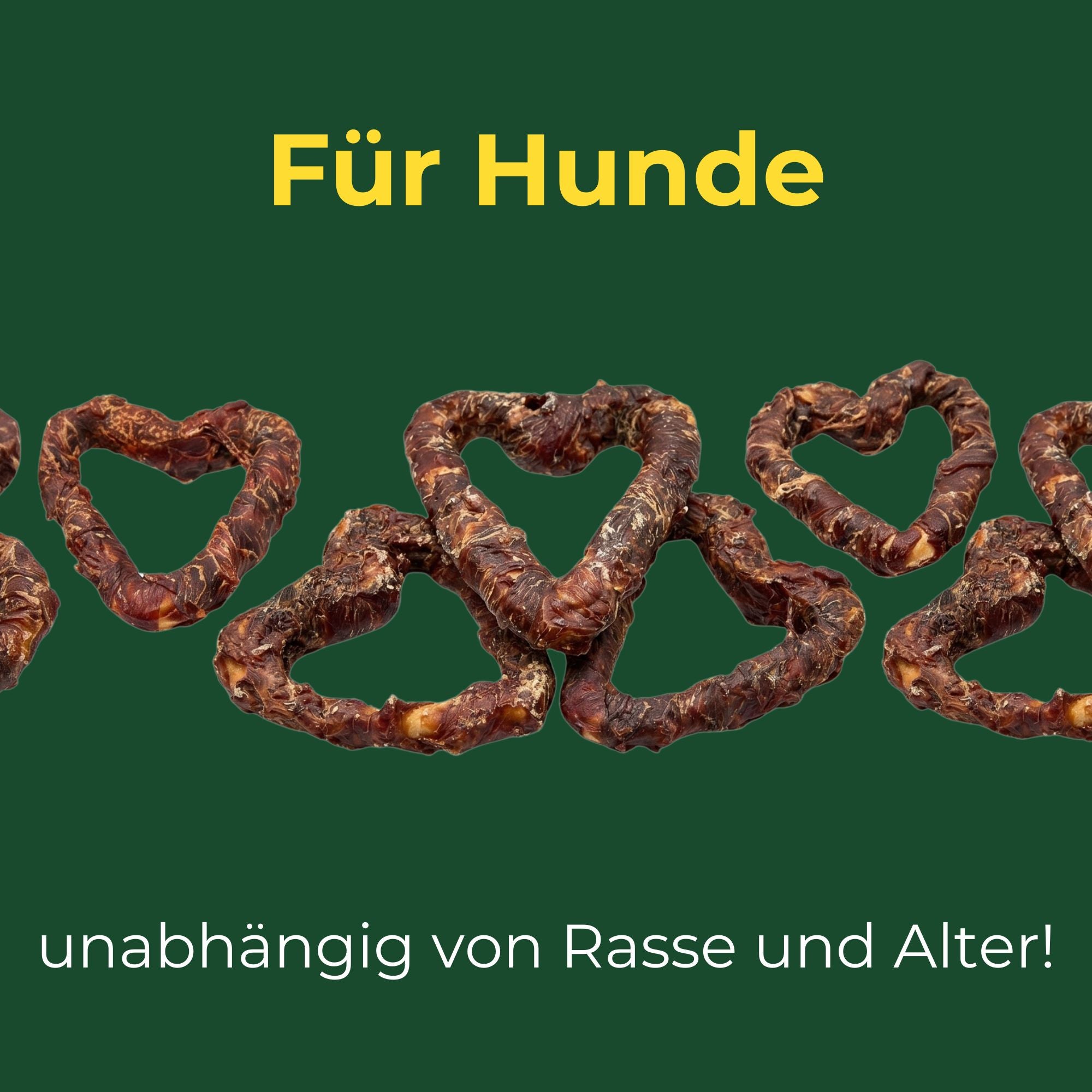 Herz im Hühnchenfleischmantel S – Natürlicher Kauartikel für Hunde | Kallisbest