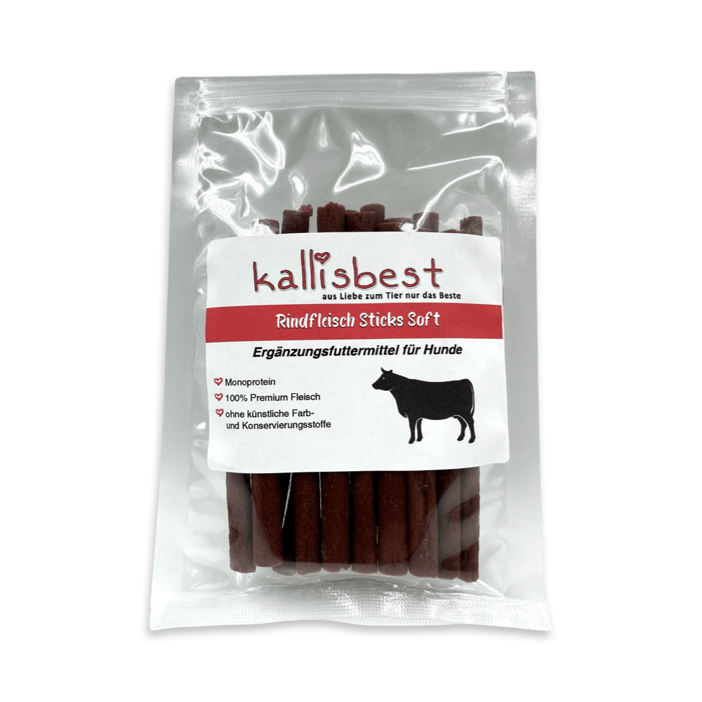 Rindfleisch Sticks Soft 100g - Kallisbest