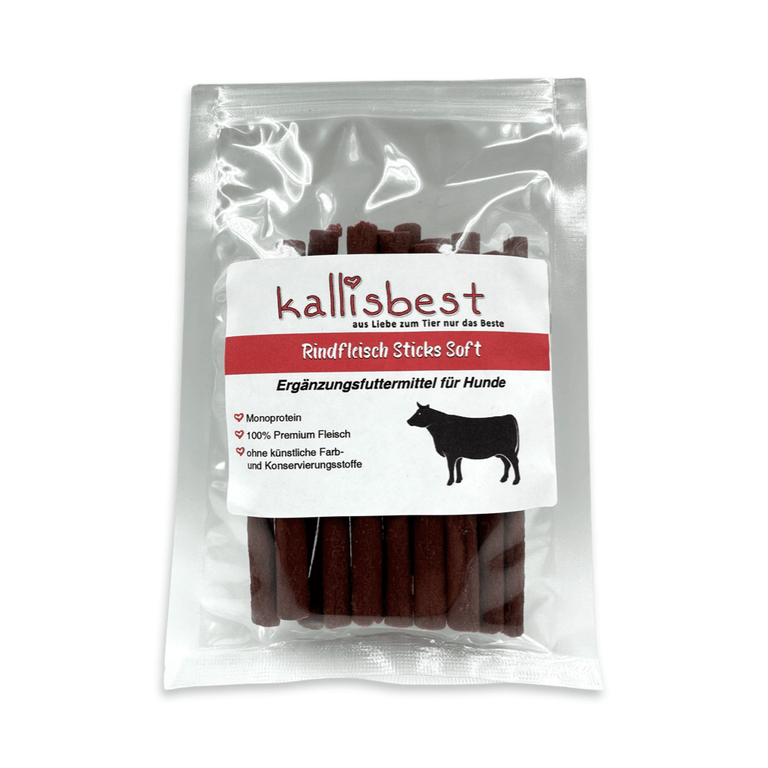 Rindfleisch Sticks Soft 100g - Kallisbest