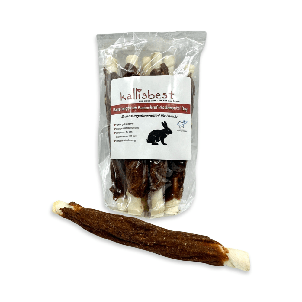 Rinderhaut Stick mit Kaninchenfleisch 6 St. - Kallisbest