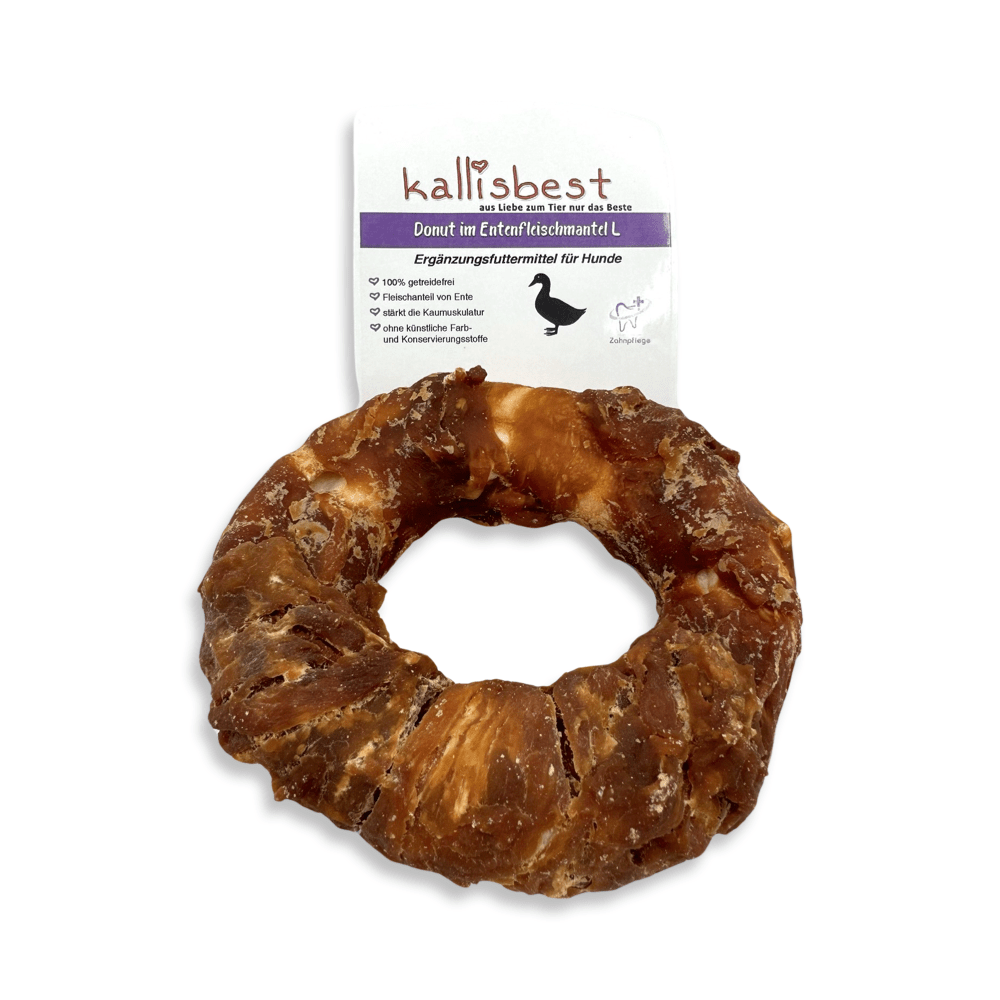 Mixed dog treats in limited edition, featuring chicken donut shape, suitable for all breeds and ages by Kallisbest Neu.