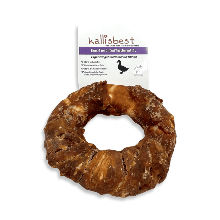 Mixed dog treats in limited edition, featuring chicken donut shape, suitable for all breeds and ages by Kallisbest Neu.