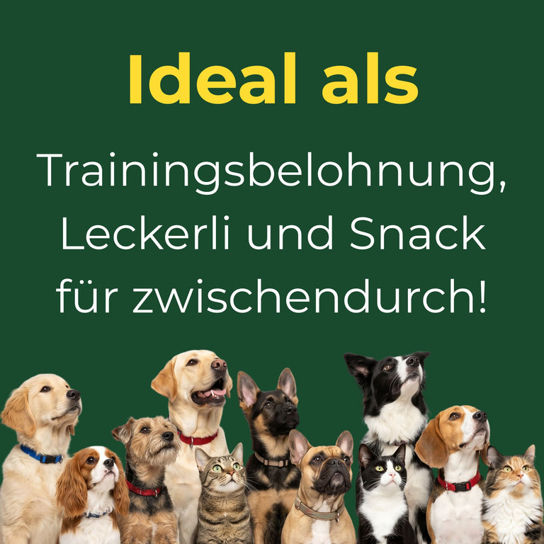 Hühnchenfleischwürfel Getreidefrei für Hunde & Katzen 200g
