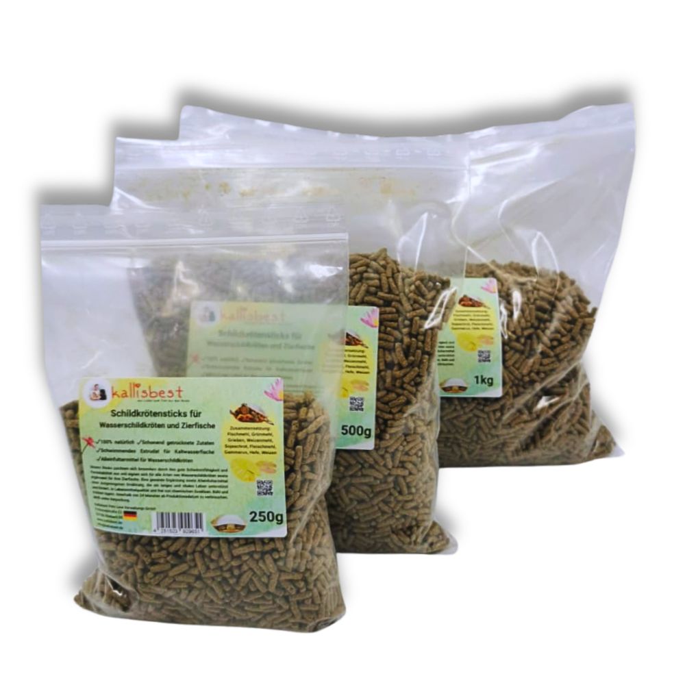 Schildkrötensticks für Wasserschildkröten & Zierfische | Kallisbest
