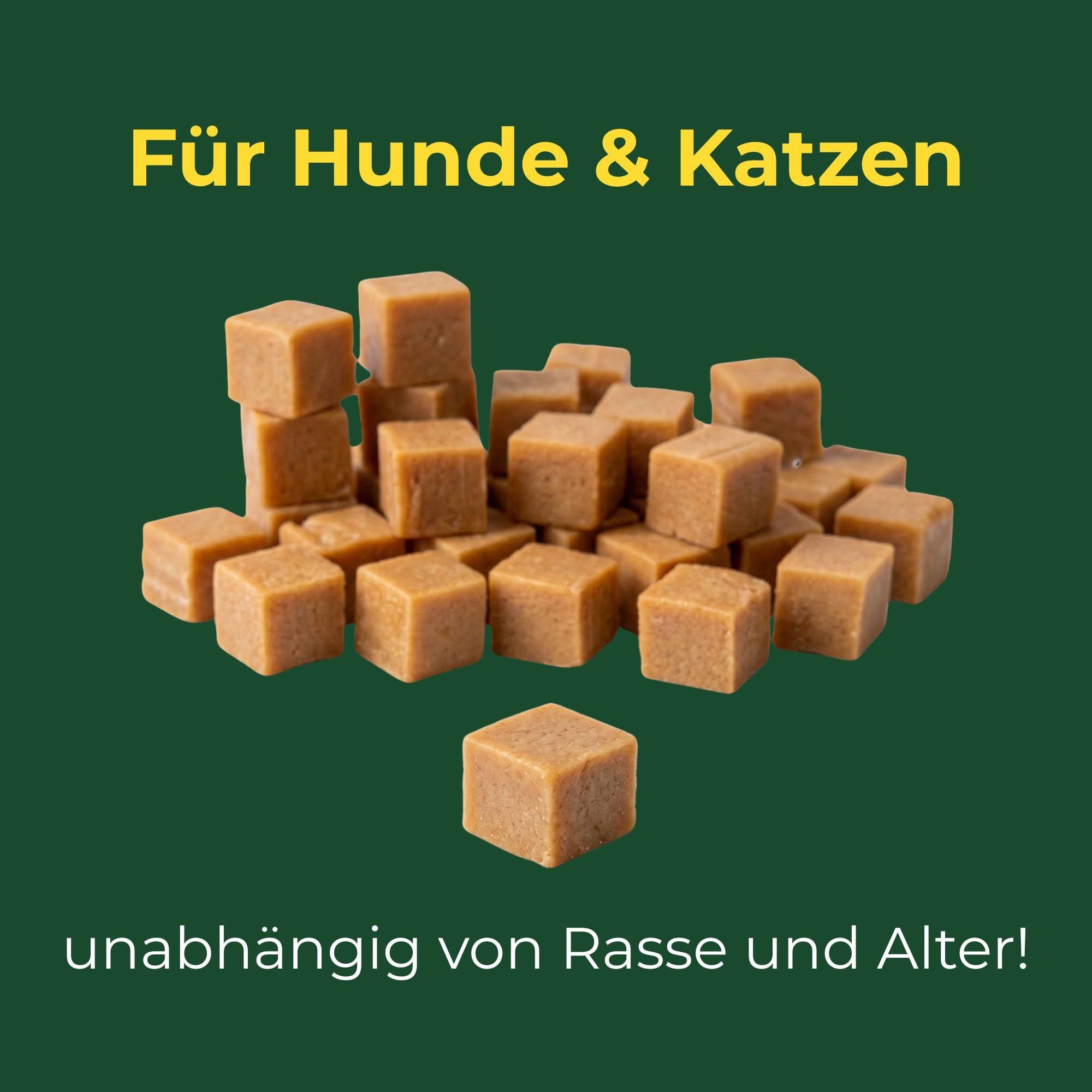 🇪🇺 Kaninchenfleischwürfel 200g – Monoprotein Snack für Hunde & Katzen | Kallisbest