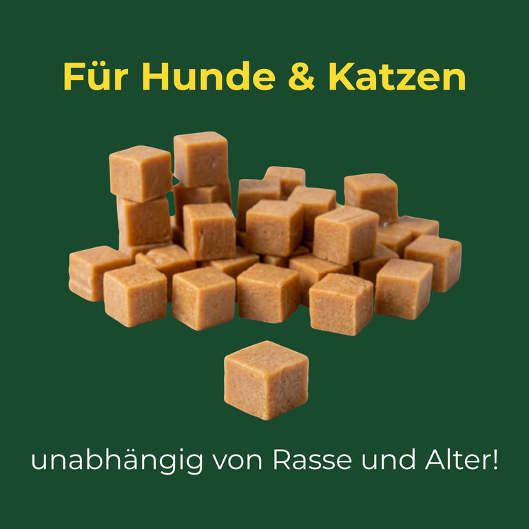 🇪🇺 Kaninchenfleischwürfel 200g – Monoprotein Snack für Hunde & Katzen | Kallisbest