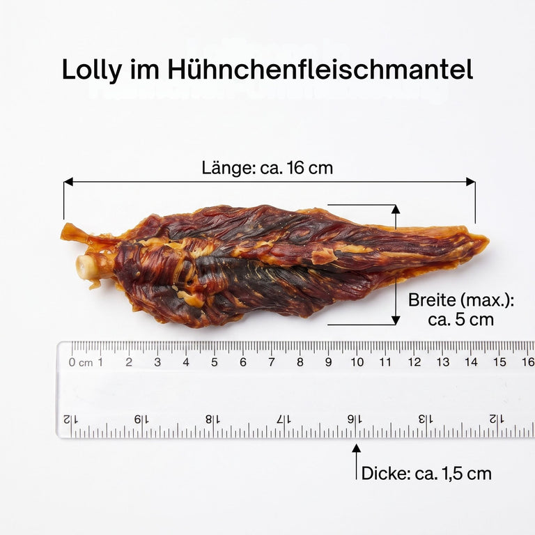 Lolly im Hühnchenfleischmantel BIG