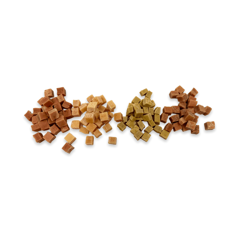 Der Mega Mix Sparpack mit 4x200g in 4 Sorten für Hunde und Katzen von Kallisbest