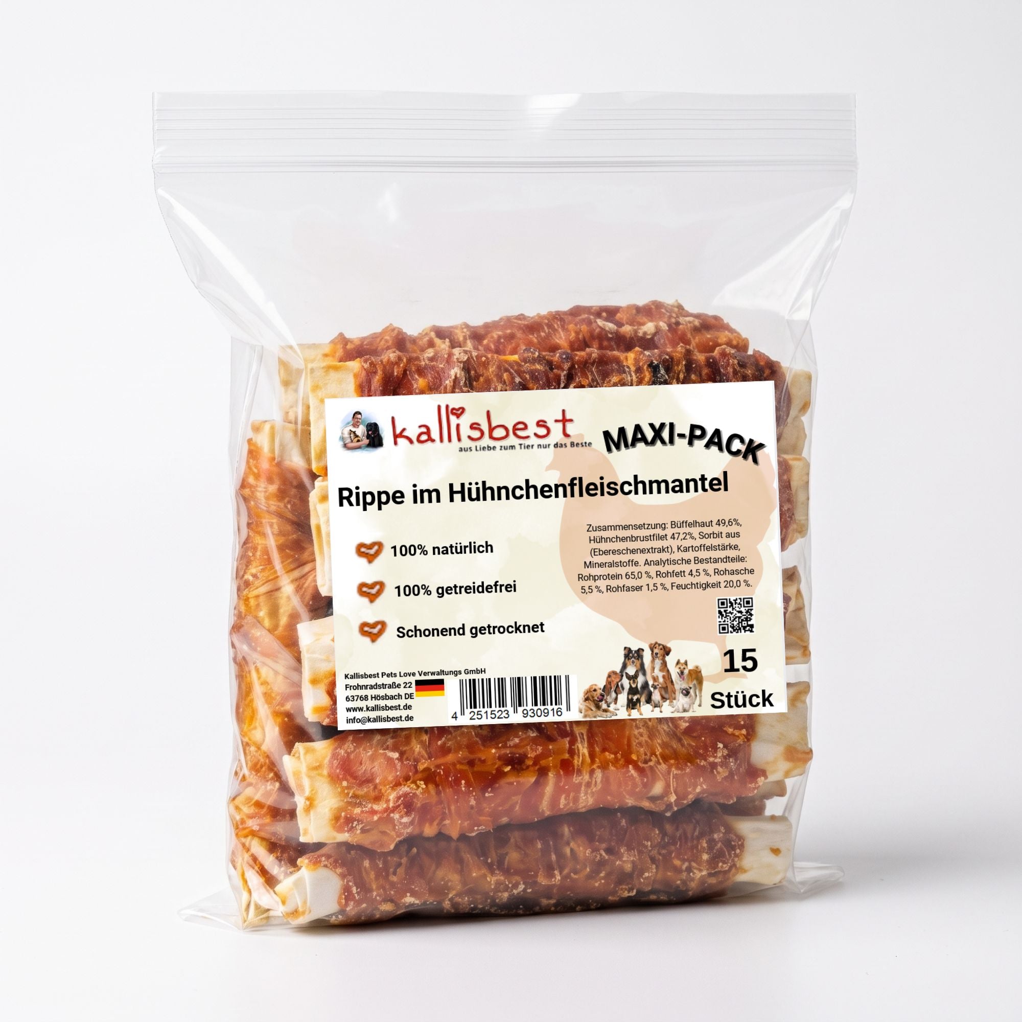 Rippe im Hühnchenfleischmantel XL