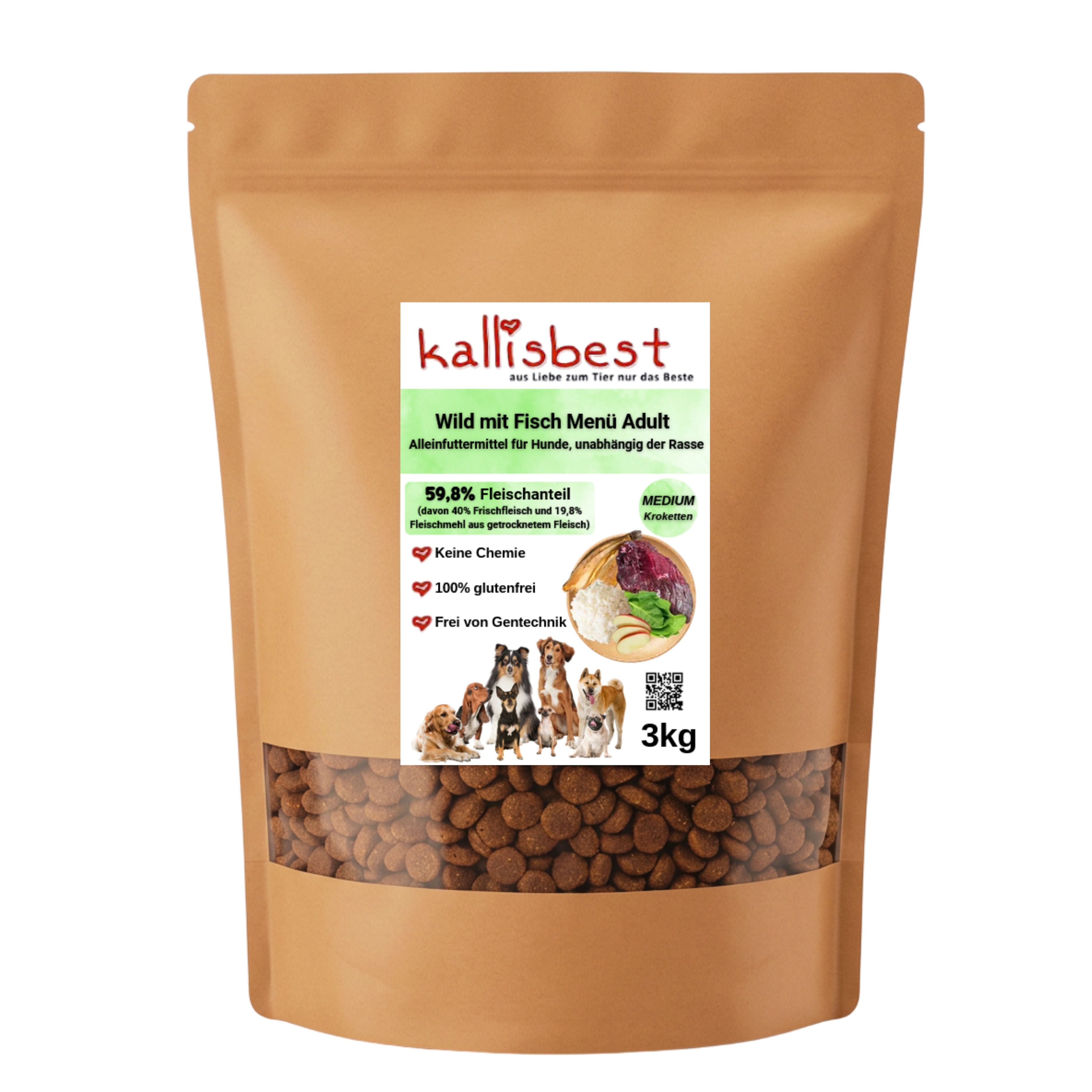 Wild with Fish Menu Adult medium kibble