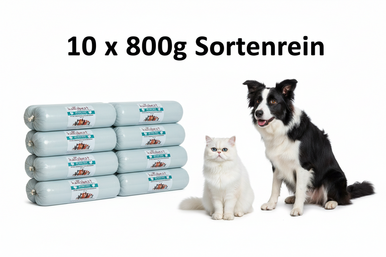 Die Tolle Rolle Truthahn pur – Nassfutter, BARF & Leckerli für Hunde | Kallisbest