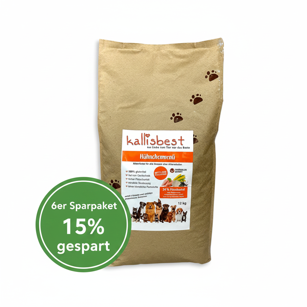 Hühnchenmenü medium Kroketten – 6 x 12kg Sparpaket