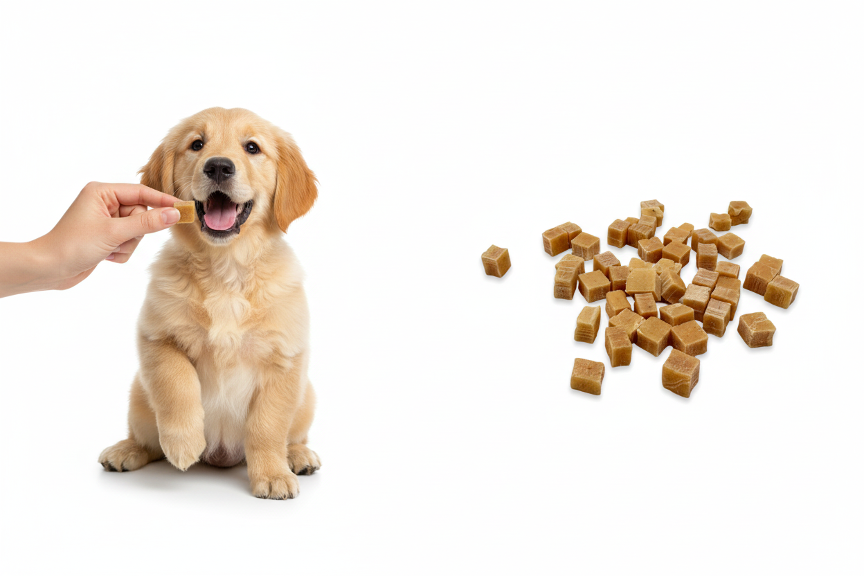 Hühnchenfleischwürfel Getreidefrei für Hunde & Katzen 200g