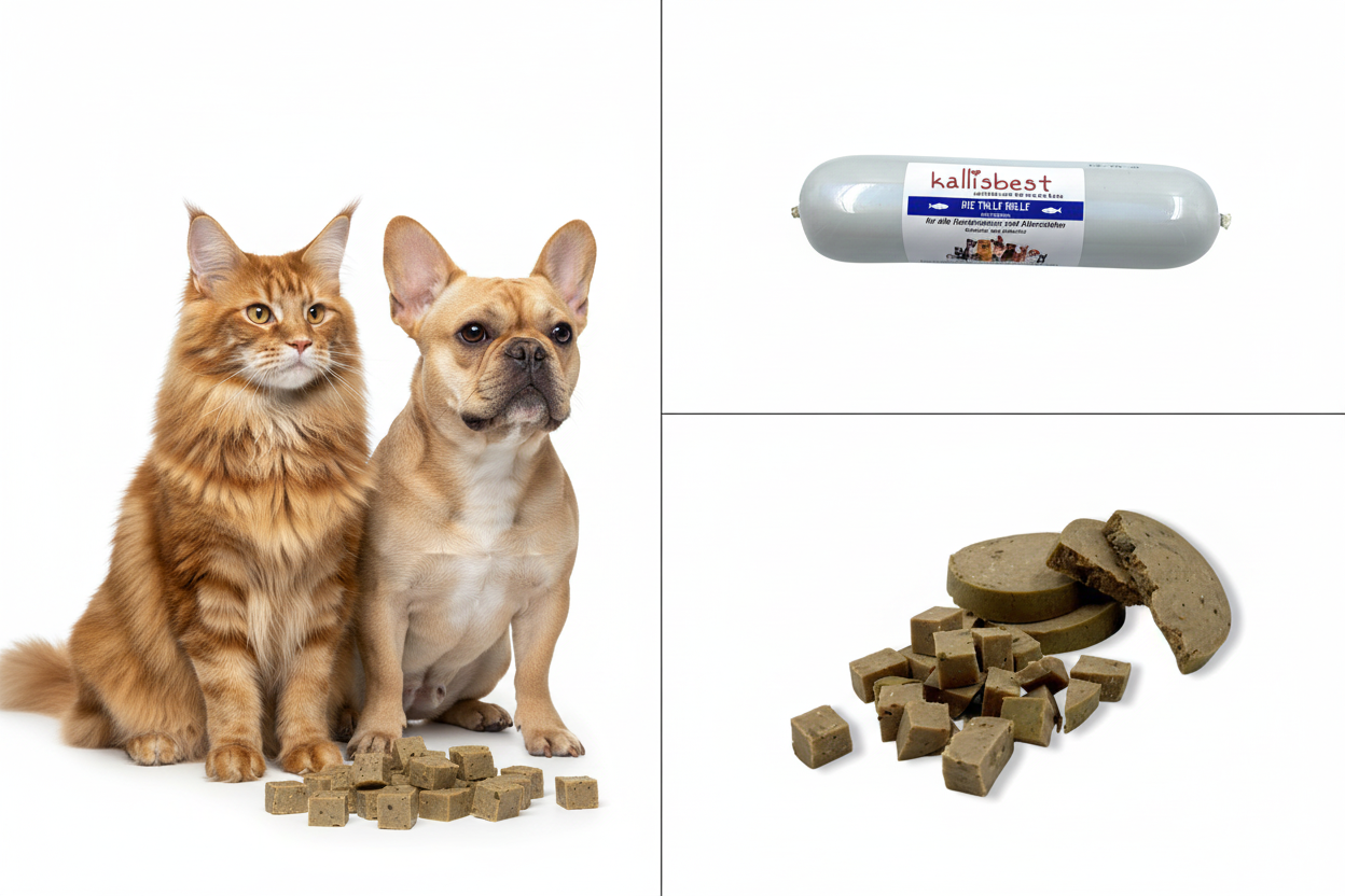 LE GRAND ROULEAU DE POULET ET MAQUEREAU POUR CHATS