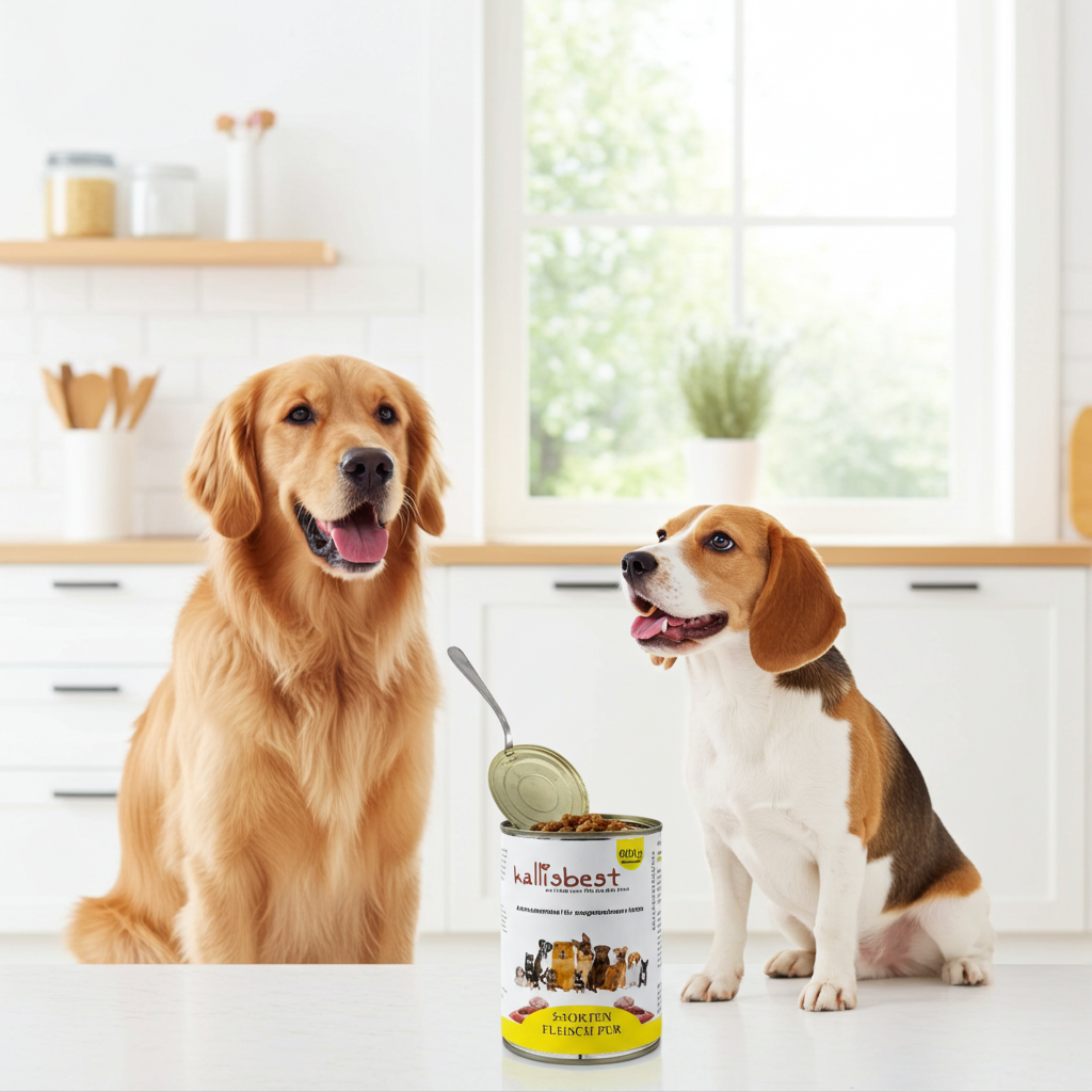 5 Sorten Fleisch Pur Nassfutter Hund – 100% Frischfleisch, offen deklariert | Kallisbest