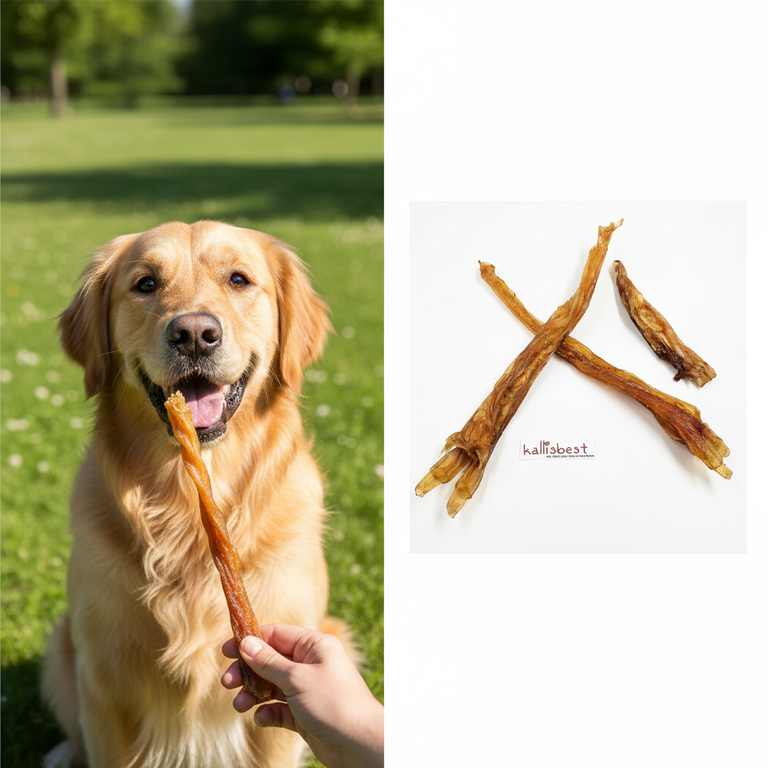Rinder Achillessehnen – Golden Retriever schaut gierig | Kallisbest