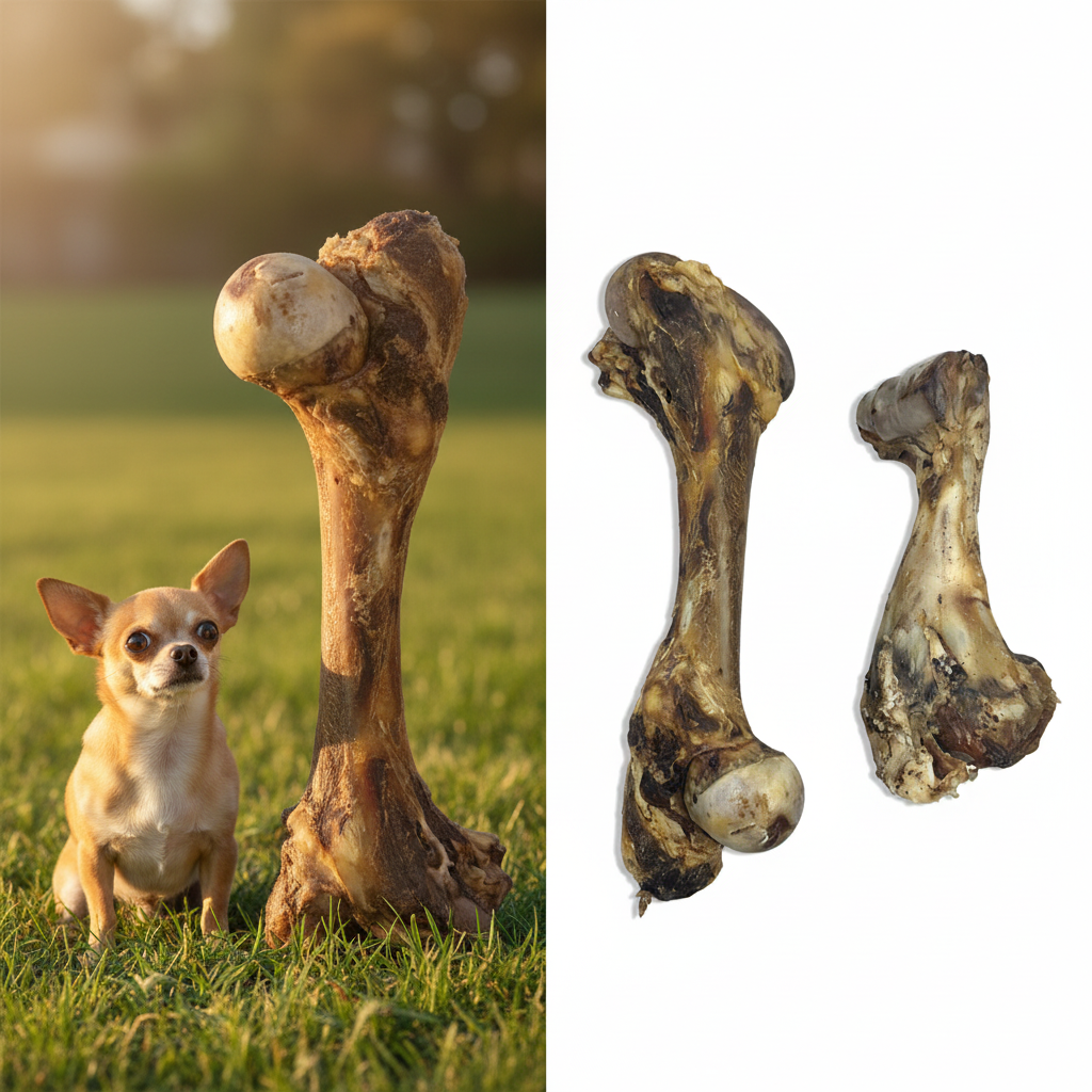 Rinderknochen Jumbo – Chihuahua vs. Mega-Knochen 😂 | Kallisbest