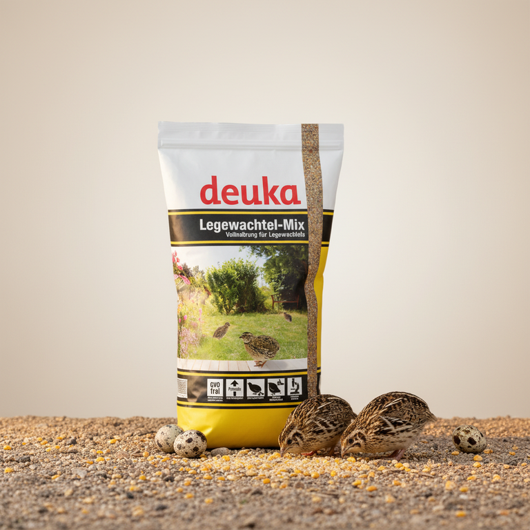 Deuka Legewachtel-Mix 10 kg mit Japanischen Wachteln