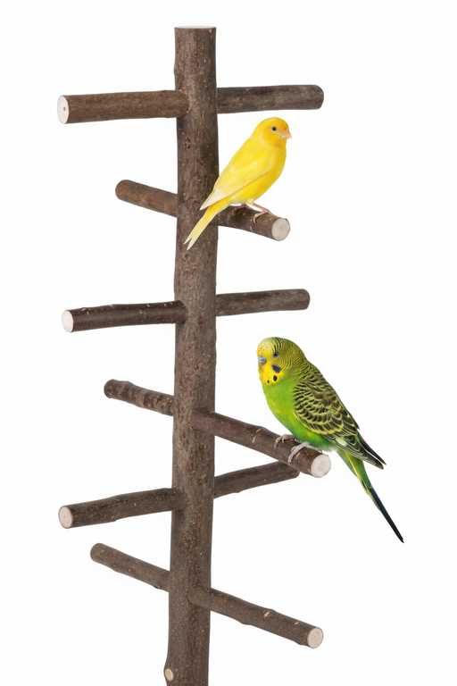 Trixie Klettergerüst mit Kanarienvogel und Wellensittich