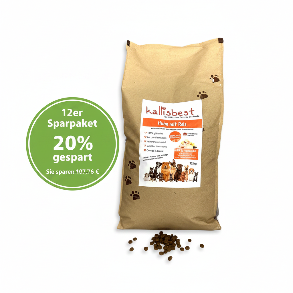 Huhn mit Reis medium 12 x 12kg | 107,76 € gespart