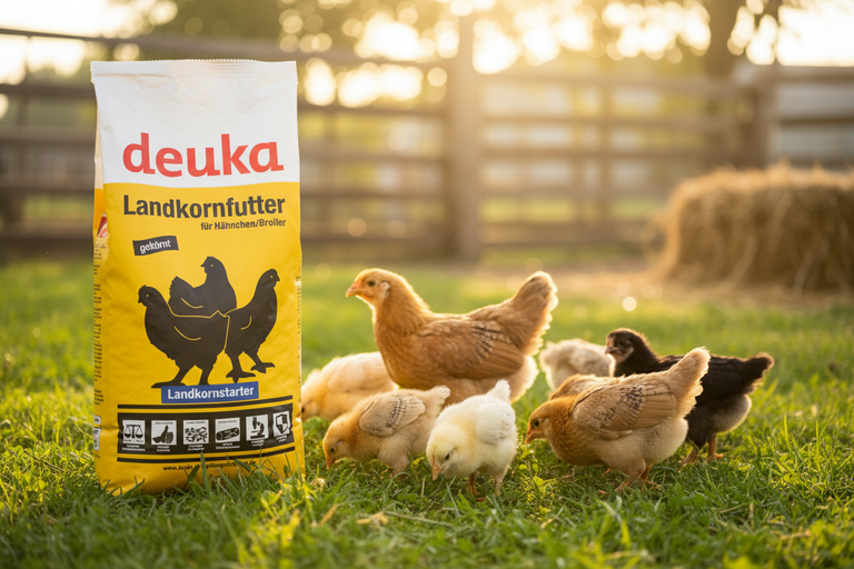 deuka Landkornstarter gek. 25 kg – Küken mit Sack