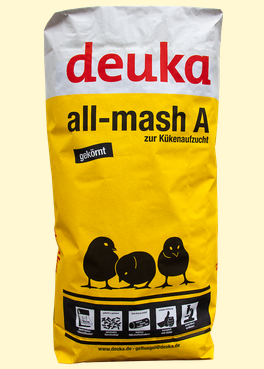 deuka all-mash A gekörnt 25 kg Sack