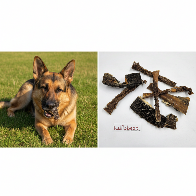 Rinderpansen – großer Hund kaut entspannt | Kallisbest