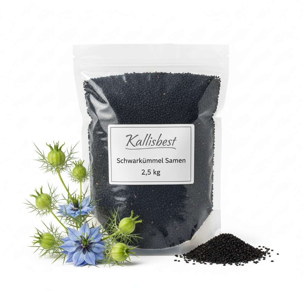 Schwarzkümmel Samen ägyptisch, ganz – Nigella sativa