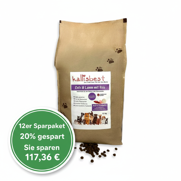 Ente & Lamm mittel 12 x 12kg | 117,36 € gespart
