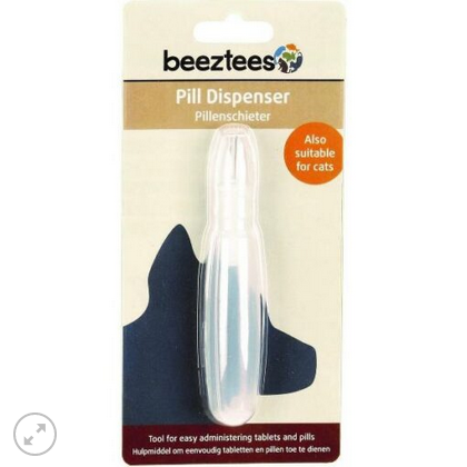 Beeztees Pill Dispenser – Pillenschieter 12 cm für Hunde & Katzen