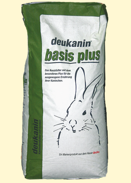 Deukanin Basis-Plus 25 kg Originalsack – Kaninchenfutter Pellets