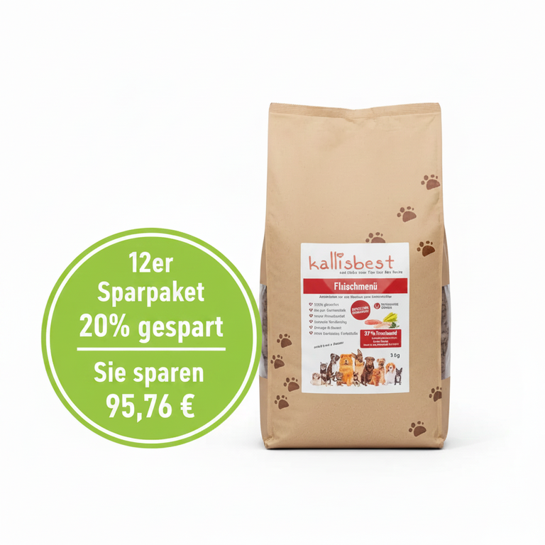 Fleischmenü mittel 12 x 12kg | 95,76 € gespart
