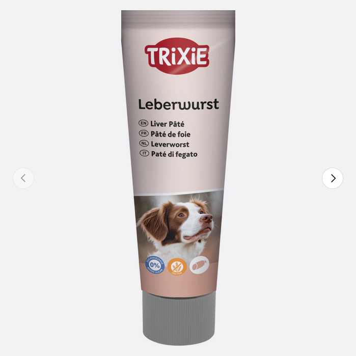 Trixie Snack Paste Tube 110g – Leberwurst Paste für Hunde