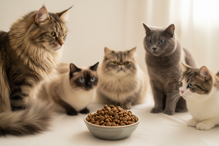 Huhn & Pute Harnwege Katzen – Napf mit Katzen Gruppe 1