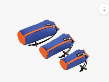 Hunde Snackdummy Miami Blau Orange in 3 Größen