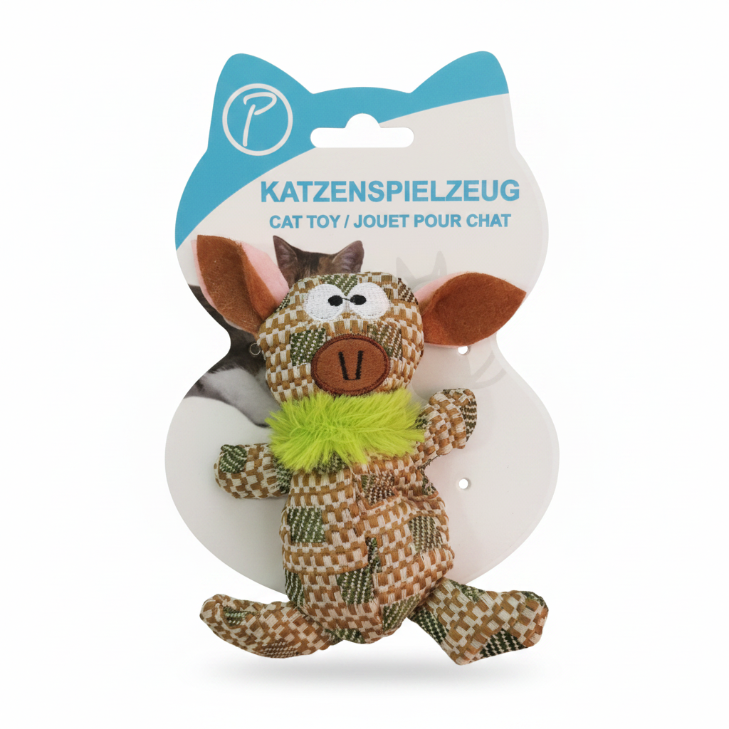 Petlando Piggy Grün Verpackung weißer Hintergrund