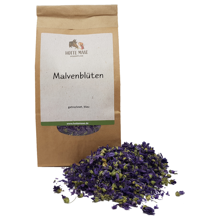 Hotte Maxe Einzelkräuter Malvenblüten, getrocknet, blau