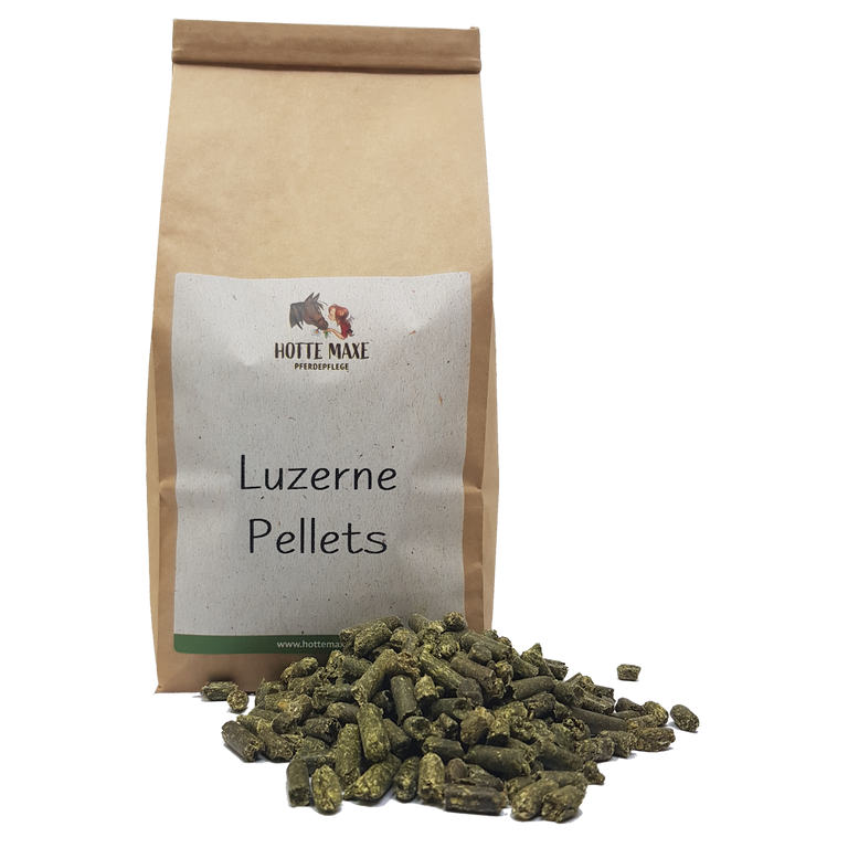 Hotte Maxe Einzelkräuter Luzerne-Pellets