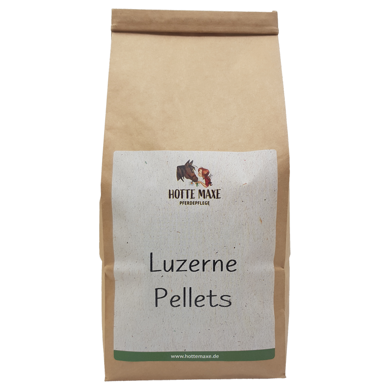 Hotte Maxe Einzelkräuter Luzerne-Pellets