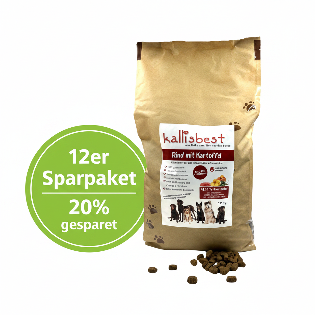 Rind mit Kartoffel große Kroketten – 12 x 12kg Sparpaket