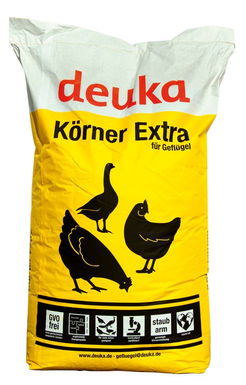 deuka Körner Extra 25 kg – Körnermischfutter für Legehennen